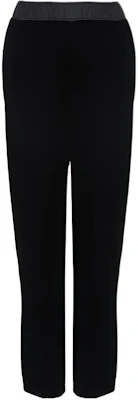 (W) Emporio Armani 黑色百褶直筒休閒褲 H4NP2E-E2802-1999 Buy (W) Emporio Armani 黑色百褶直筒休閒褲 H4NP2E-E2802-1999