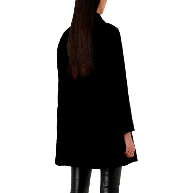 Purchase (W) エンポリオアルマーニ ブラック スリムフィット ロングスリーブコート. H4NL1A-2NXYZ-0999