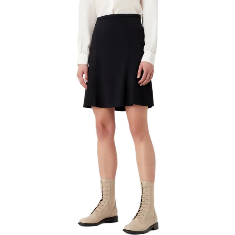 Shop (W) Emporio Armani 黑色简约中腰修身休闲短裙 0NN3BT-02002-1926