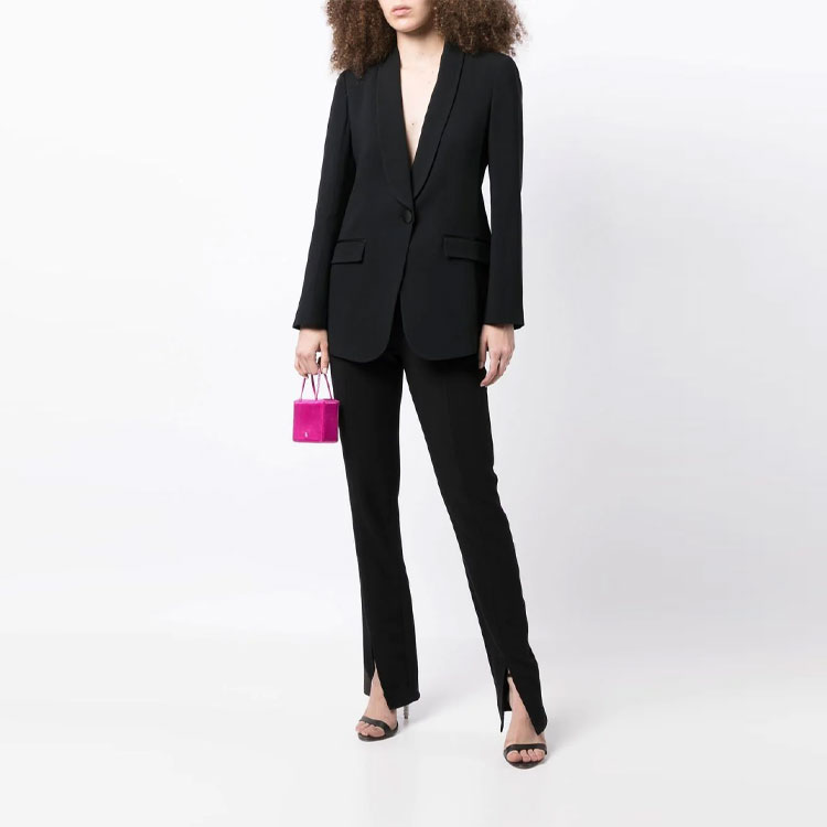 Lookbook (W) EMPORIO ARMANI 黑色單排扣西裝外套 SS23 0NG3DT-02003-0999