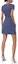 Shop (Women) Emporio Armani Blue Cinched Waist Short Sleeve Dress SS22. INA1TT-I9923-901