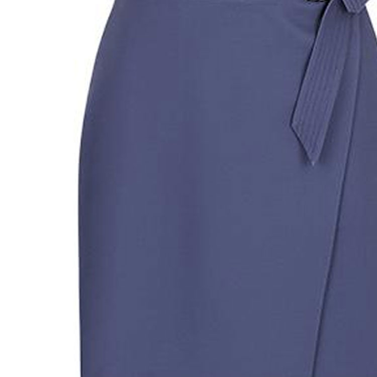 Sizing (Women) Emporio Armani  Blue Cinched Waist Short Sleeve Dress SS22. INA1TT-I9923-901