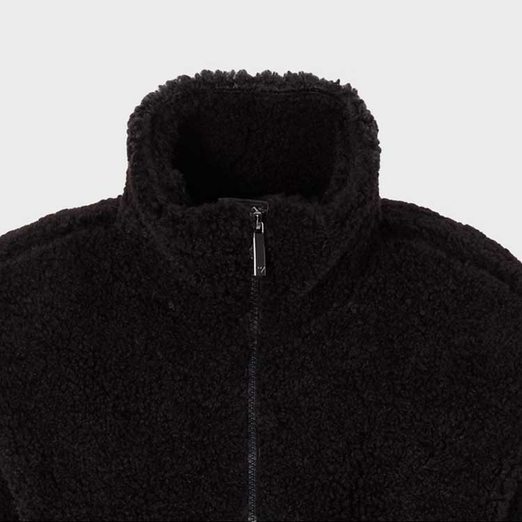 (Women) EMPORIO ARMANI  FW23 Black Velvet Stand Collar Jacket 6R2B6B-2JZQZ-0999 圖 6