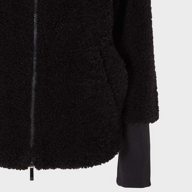 (Women) EMPORIO ARMANI  FW23 Black Velvet Stand Collar Jacket 6R2B6B-2JZQZ-0999 圖 7