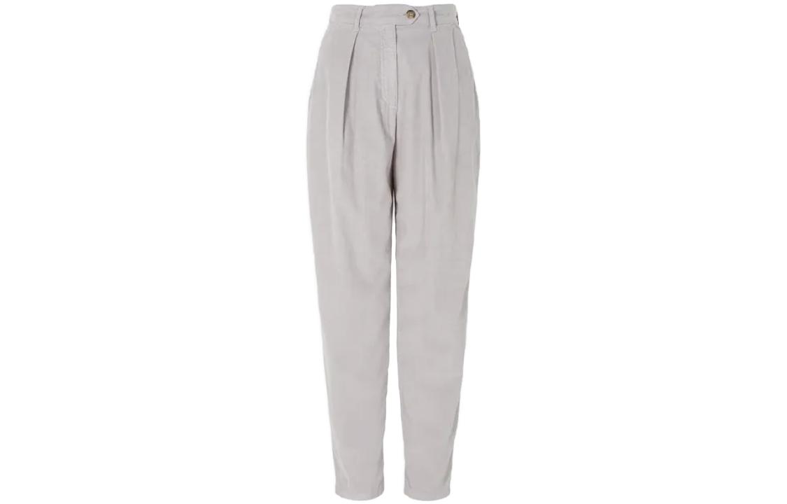 (Women) Emporio Armani  Grey Mid-Rise Tapered Casual Pants. 6R2J4A-2NS0Z-0637 圖 2