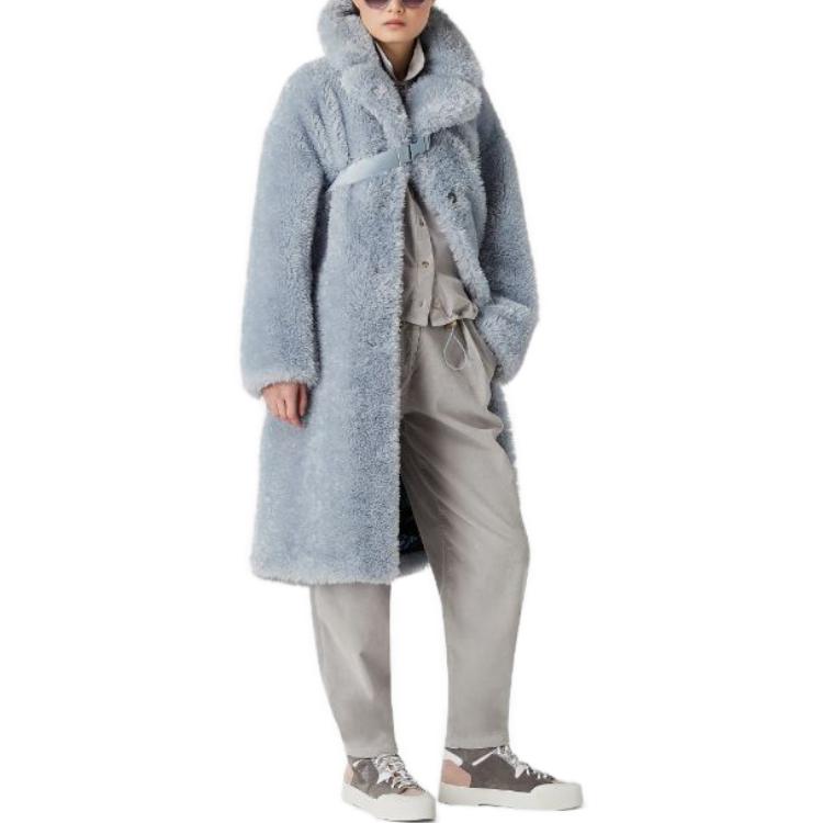 (Women) Emporio Armani  Grey Mid-Rise Tapered Casual Pants. 6R2J4A-2NS0Z-0637 圖 5