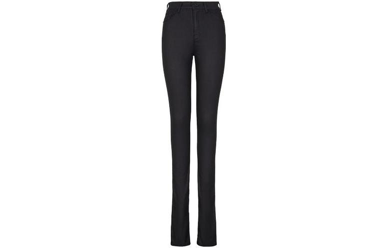 (Women) Emporio Armani  High-Waisted Slim Black Jeans. 6R2J9B2D-AZZ1-0005