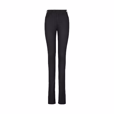 (Women) Emporio Armani High-Waisted Slim Black Jeans. 6R2J9B2D-AZZ1-0005