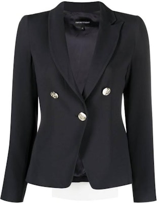 (W) Emporio Armani Blazer Lengan Panjang Butang Tunggal Warna Solid. 6R2G65-2NQ2Z-0926 Order (W) Emporio Armani Blazer Lengan Panjang Butang Tunggal Warna Solid. 6R2G65-2NQ2Z-0926