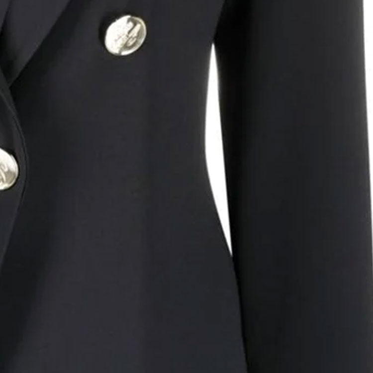 Sizing (W) Emporio Armani Blazer Lengan Panjang Butang Tunggal Warna Solid. 6R2G65-2NQ2Z-0926