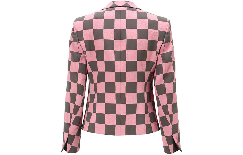 Lookbook (W) Emporio Armani Blazer Kotak Berwarna, Lengan Panjang, Single-Button. 9NG12T-92106-013