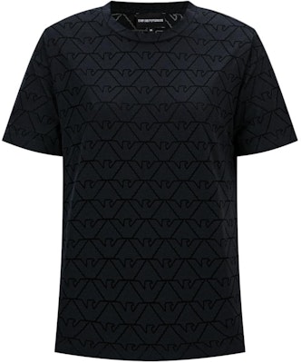 (Women) Emporio Armani Navy Blue Logo Cutout Crewneck T-Shirt SS24 3D2T7Q-2JMAZ-0927 Buy (Women) Emporio Armani Navy Blue Logo Cutout Crewneck T-Shirt SS24 3D2T7Q-2JMAZ-0927