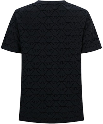 (Women) Emporio Armani Navy Blue Logo Cutout Crewneck T-Shirt SS24 3D2T7Q-2JMAZ-0927 Lookbook (Women) Emporio Armani Navy Blue Logo Cutout Crewneck T-Shirt SS24 3D2T7Q-2JMAZ-0927