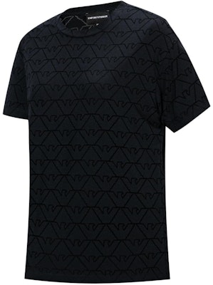 (Women) Emporio Armani Navy Blue Logo Cutout Crewneck T-Shirt SS24 3D2T7Q-2JMAZ-0927 Shop (Women) Emporio Armani Navy Blue Logo Cutout Crewneck T-Shirt SS24 3D2T7Q-2JMAZ-0927