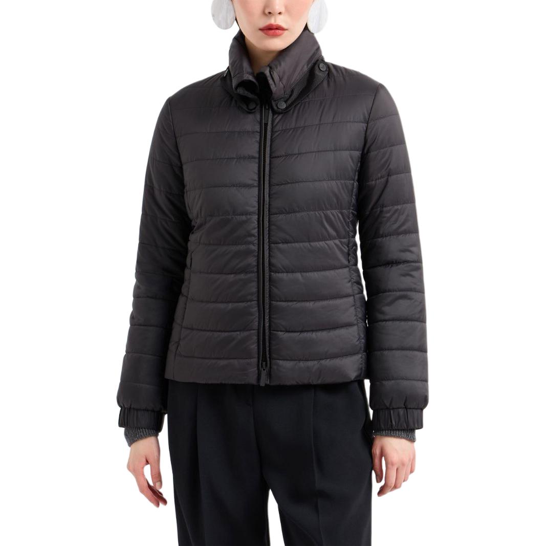 (Women) Emporio Armani  Quilted Cotton Jacket Black - SS24 Collection. 6D2B61-2NIIZ-0999 圖 3
