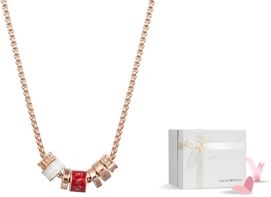 (W) Emporio Armani Kalung Loket Manik Merah Kristal - Keluli Tahan Karat. EGS2933221 Buy (W) Emporio Armani Kalung Loket Manik Merah Kristal - Keluli Tahan Karat. EGS2933221