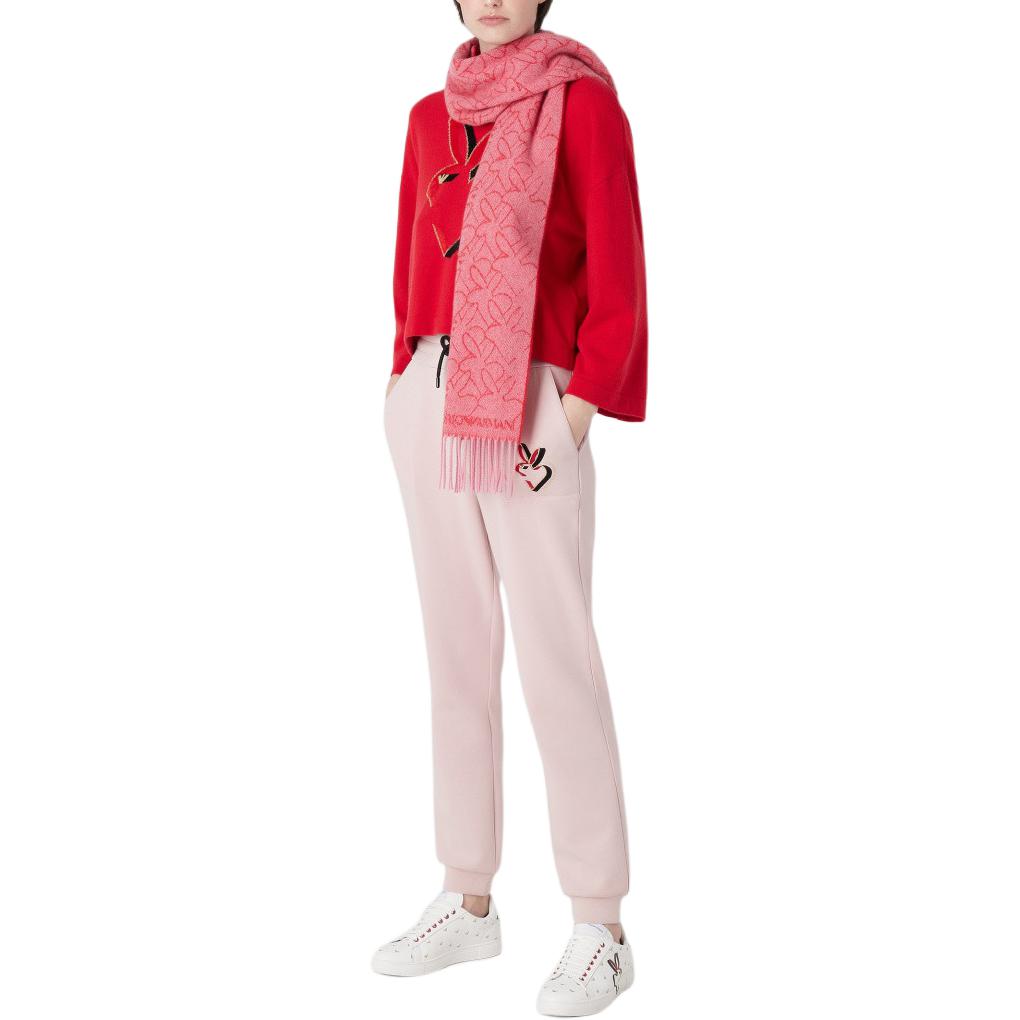(Women) EMPORIO ARMANI  Red Rabbit Crewneck Knit Long Sleeve Sweater 3R2MWY-2M74Z-0334 圖 7