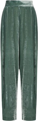 (W) 安普里奥·阿玛尼宽松版型绿色休闲阔腿裤 H3NP2C-C9922-1553 Buy (W) 安普里奥·阿玛尼宽松版型绿色休闲阔腿裤 H3NP2C-C9922-1553