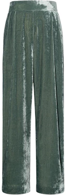 (W) 安普里奥·阿玛尼宽松版型绿色休闲阔腿裤 H3NP2C-C9922-1553 Lookbook (W) 安普里奥·阿玛尼宽松版型绿色休闲阔腿裤 H3NP2C-C9922-1553