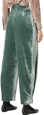 (W) 安普里奥·阿玛尼宽松版型绿色休闲阔腿裤 H3NP2C-C9922-1553 Details for (W) 安普里奥·阿玛尼宽松版型绿色休闲阔腿裤 H3NP2C-C9922-1553