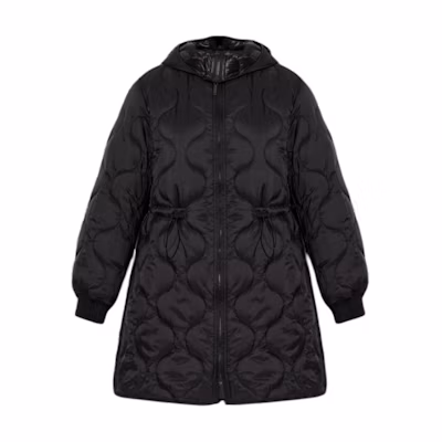 (Women) Emporio Armani Reversible Quilted Windproof Jacket Black. 6D2L66-2NIIZ-0999