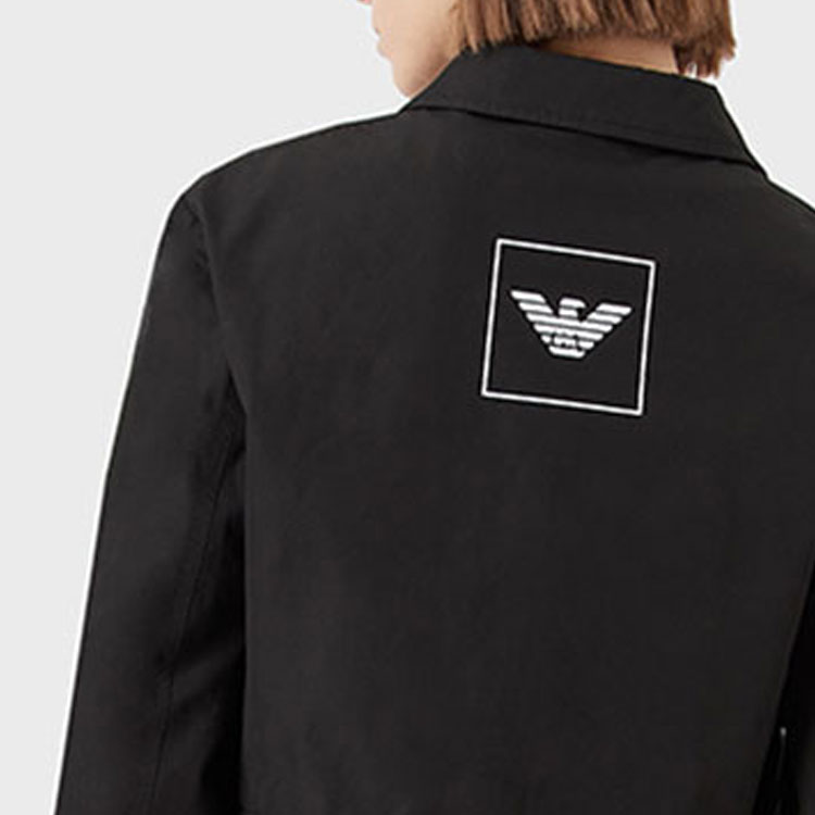 (Women) Emporio Armani  Reversible Short Jacket Black - Sustainable SS22 Series. 3L2BB4-2NF5Z-F011 圖 6