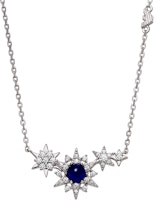 (Women) Emporio Armani Silver Necklace Starry Night Moon & Star Design 925 Silver EG3600040 (Women) Emporio Armani Silver Necklace Starry Night Moon & Star Design 925 Silver EG3600040