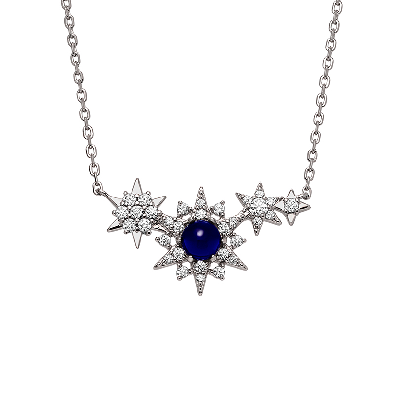 Purchase (Women) Emporio Armani  Silver Necklace Starry Night Moon & Star Design 925 Silver EG3600040