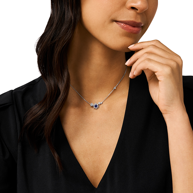 Details for (Women) Emporio Armani  Silver Necklace Starry Night Moon & Star Design 925 Silver EG3600040