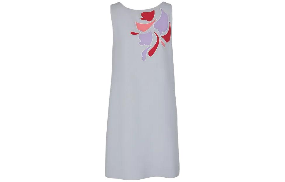 (Women) EMPORIO ARMANI  Sleeveless Midi Casual Dress Gray H4NA12-E2003-1700