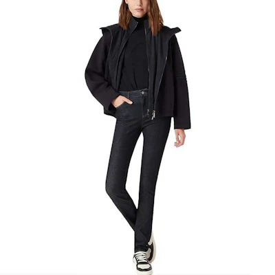 (W) Emporio Armani Vaqueros Slim Fit Azul Oscuro de Talle Medio. 8N2J18-2DG5Z-0941 Lookbook (W) Emporio Armani Vaqueros Slim Fit Azul Oscuro de Talle Medio. 8N2J18-2DG5Z-0941