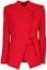 Order (W) EMPORIO ARMANI 紅色純色V領領帶外套 6H2G67-2NNJZ-0341