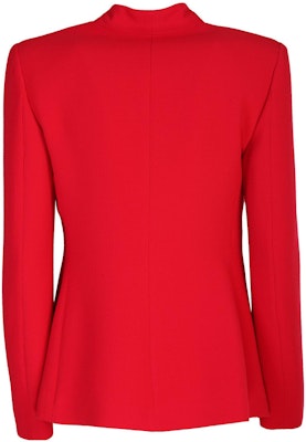 (W) EMPORIO ARMANI 紅色純色V領領帶外套 6H2G67-2NNJZ-0341 Lookbook (W) EMPORIO ARMANI 紅色純色V領領帶外套 6H2G67-2NNJZ-0341