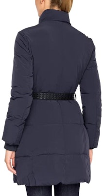 (W) エンポリオ アルマーニ ネイビー スタンドカラー ジップアップ ダウンジャケット 6G2L68-2NUHZ-0927 Shop (W) エンポリオ アルマーニ ネイビー スタンドカラー ジップアップ ダウンジャケット 6G2L68-2NUHZ-0927