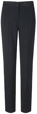 (W) Emporio Armani 实心褶皱休闲裤 黑色/藏青色 0NP08T-02003-999 Buy (W) Emporio Armani 实心褶皱休闲裤 黑色/藏青色 0NP08T-02003-999