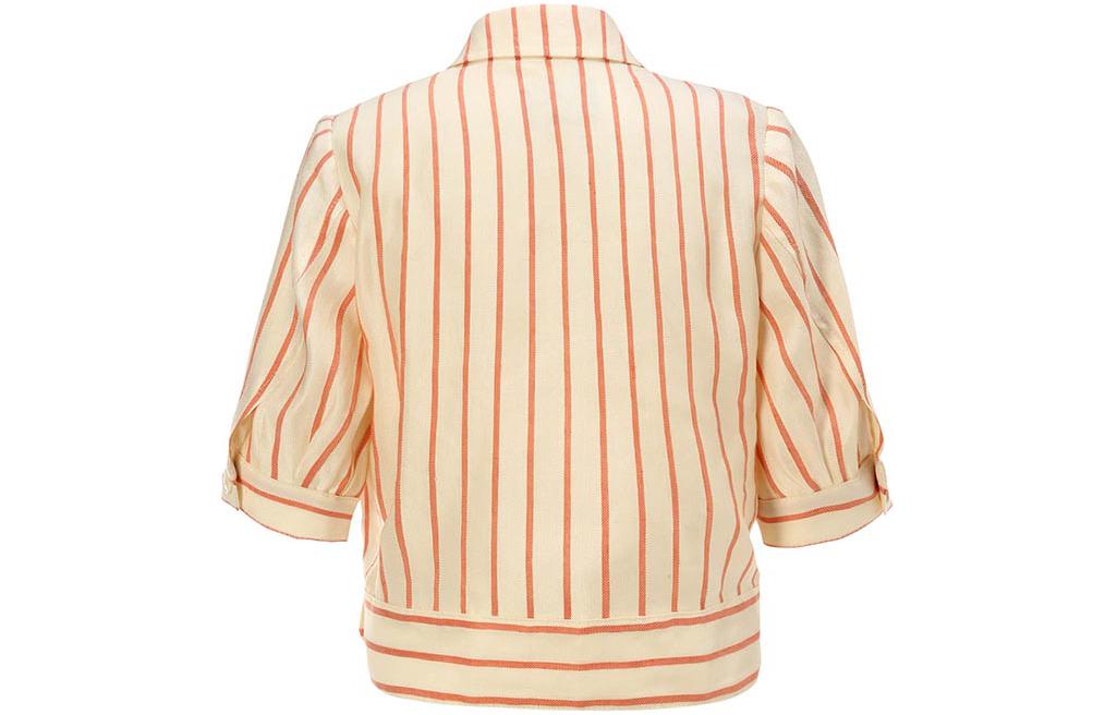 (Women) EMPORIO ARMANI  Striped Casual Short-Sleeve Shirt. 3H2B91-2N4JZ-F303 圖 3