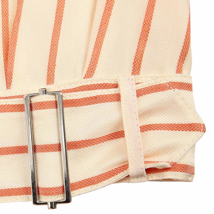 (Women) EMPORIO ARMANI  Striped Casual Short-Sleeve Shirt. 3H2B91-2N4JZ-F303 圖 5