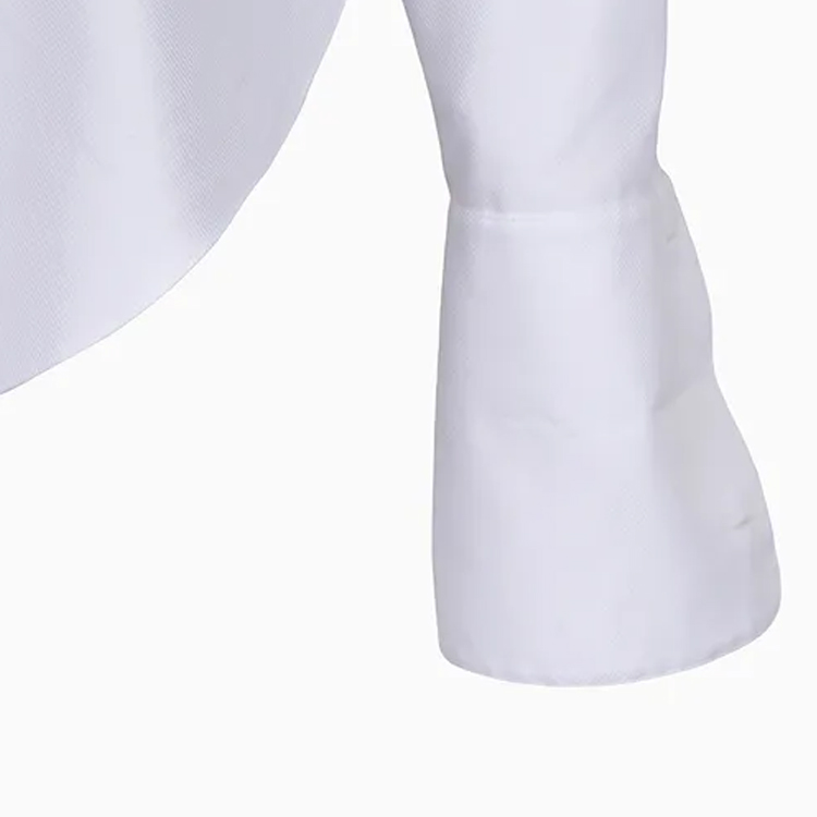 (Women) Emporio Armani  White Button-Up Long-Sleeve Shirt with Contrast Collar H4NC2U-TZB18-1F0BN 圖 6