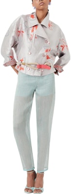 (W) Chaqueta Emporio Armani Blanca con Estampado Floral FW22 INB11T-I2109-1016 Lookbook (W) Chaqueta Emporio Armani Blanca con Estampado Floral FW22 INB11T-I2109-1016