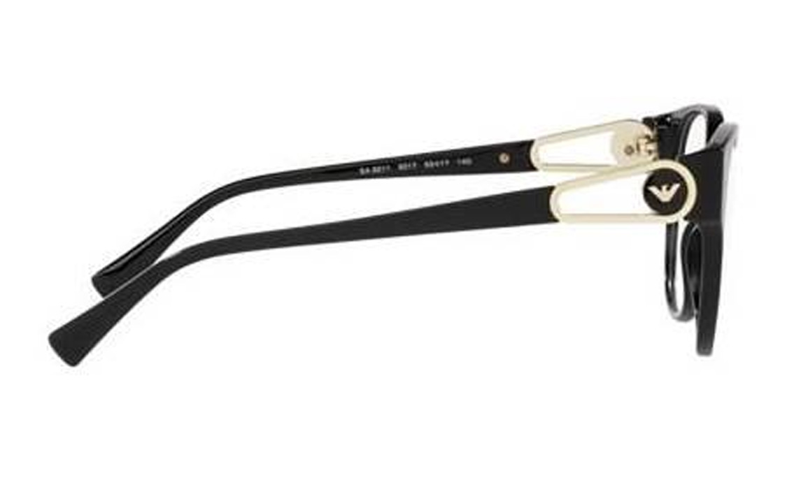 Shop (W) Emporio Armani Cermin Mata Hitam Rekaan Logo Sisi. EA32115017