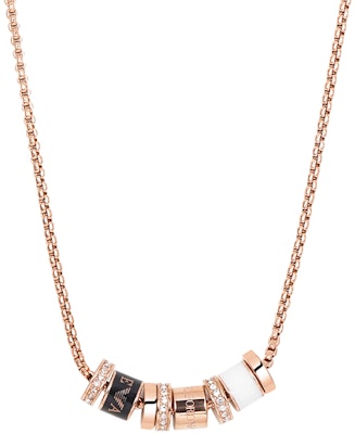 (Women) Emporio Armani Beaded Crystal Waist Steel Necklace EGS2424221 Order (Women) Emporio Armani Beaded Crystal Waist Steel Necklace EGS2424221