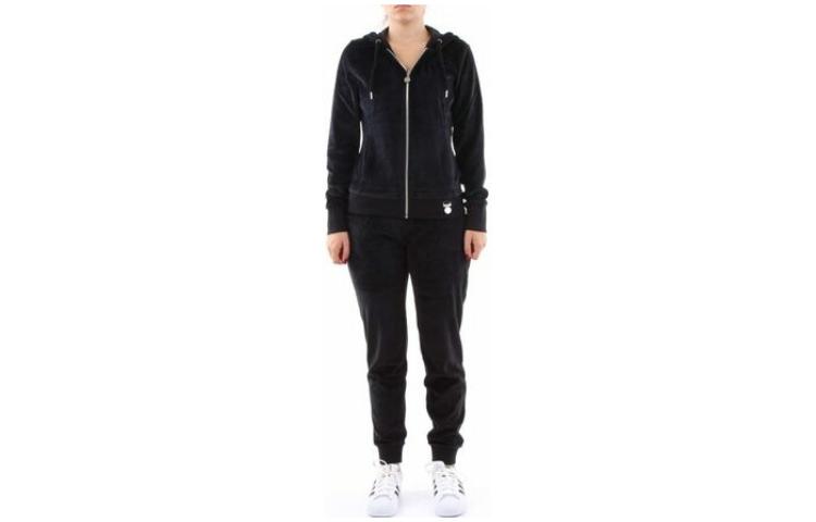 (Women) Emporio Armani Black Minimalist Hoodie Long Sleeve Jacket 6ZTV58-TJN9Z-1200 圖 2