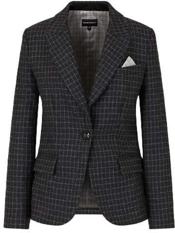 women-emporio-armani-black-plaid-single-button-blazer-with-patch-pockets-6-k2-g76-2-n9-az-f603