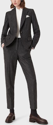 (W) Emporio Armani Blazer Hitam Kotak Butang Tunggal dengan Poket Patch. 6K2G76-2N9AZ-F603 Lookbook (W) Emporio Armani Blazer Hitam Kotak Butang Tunggal dengan Poket Patch. 6K2G76-2N9AZ-F603