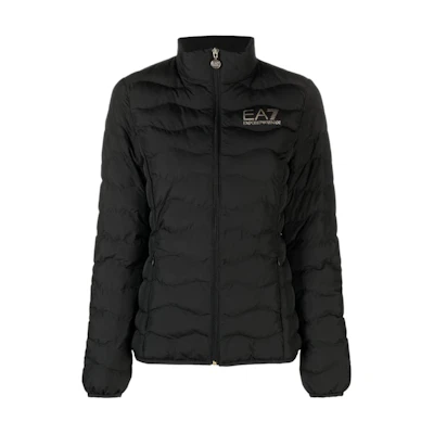 (Women) Emporio Armani Black Slim Fit Zip-Up Jacket Long Sleeve SS23 8NTB21-TNF8Z-0200