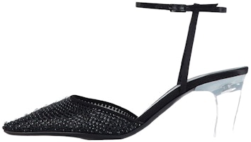 (Women) Emporio Armani Buckle Block Heel Pumps 'Black' X1E927XN3411R266 (Women) Emporio Armani Buckle Block Heel Pumps 'Black' X1E927XN3411R266