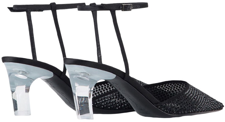 (Women) Emporio Armani Buckle Block Heel Pumps 'Black' X1E927XN3411R266 Lookbook (Women) Emporio Armani Buckle Block Heel Pumps 'Black' X1E927XN3411R266
