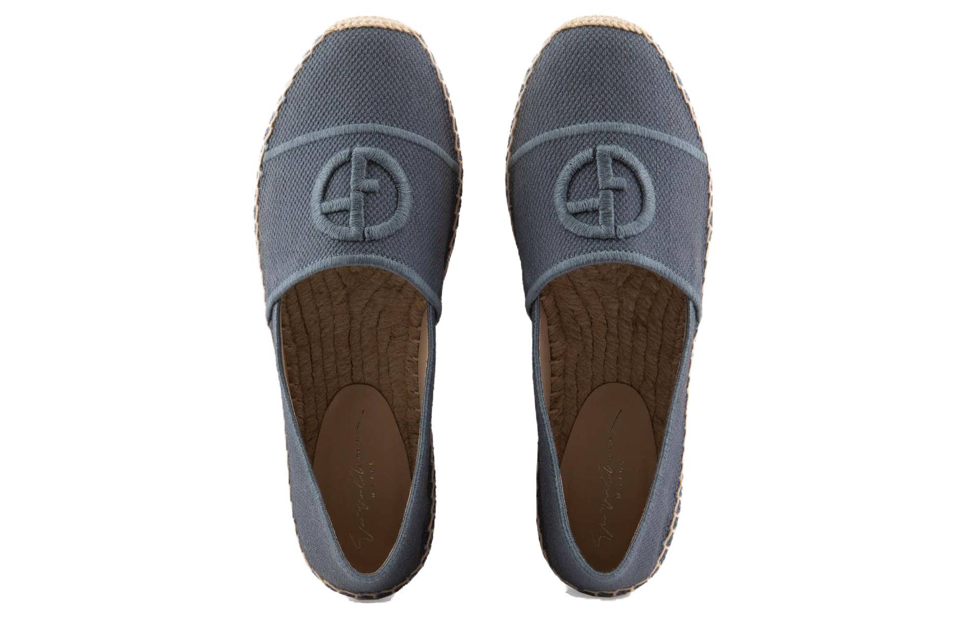 (W) Emporio Armani Canvas 'Embroidered Logo - Navy Blue' 圖 3