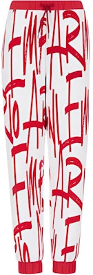 (Women) Emporio Armani Capsule Logo Red Knit Jogger Sweatpants Full Print. 6K2P6L1JHSZ-F159 Buy (Women) Emporio Armani Capsule Logo Red Knit Jogger Sweatpants Full Print. 6K2P6L1JHSZ-F159