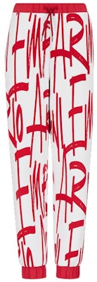 (Women) Emporio Armani Capsule Logo Red Knit Jogger Sweatpants Full Print. 6K2P6L1JHSZ-F159 Order (Women) Emporio Armani Capsule Logo Red Knit Jogger Sweatpants Full Print. 6K2P6L1JHSZ-F159